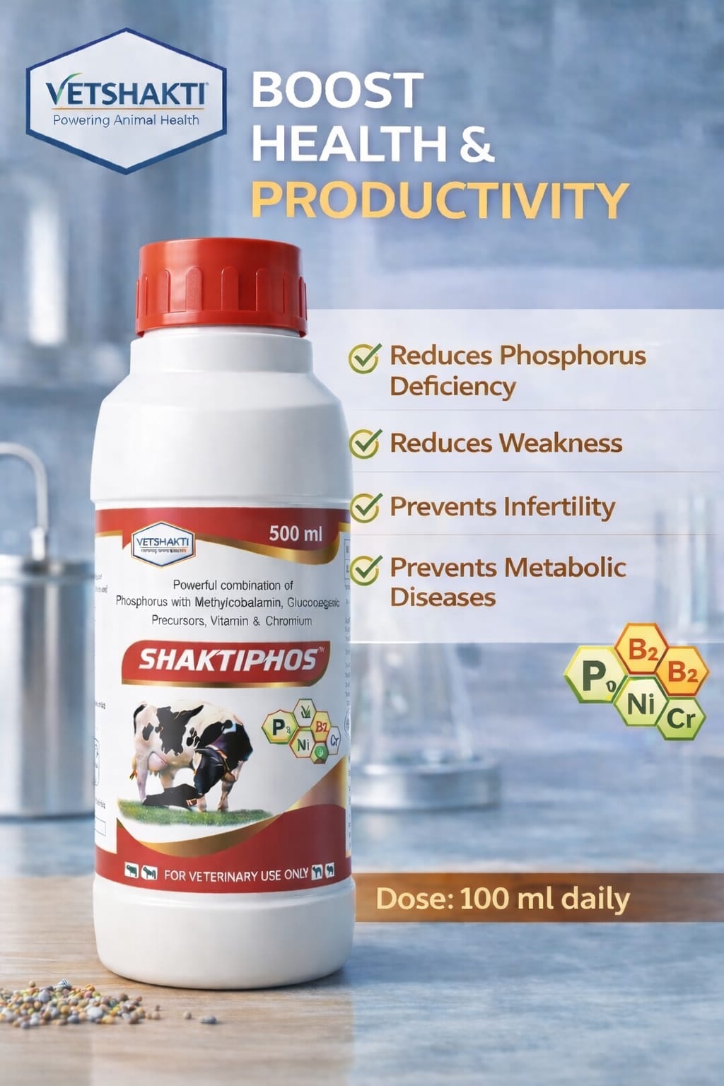 Phosphorus Deficiency & Metabolic Disorders in Dairy Animals: A Complete Nutritional Management Guide
